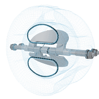 蝶式止回阀三维动画 内部多视角特写图 蝶式止回阀三维动画 内部多视角特写图