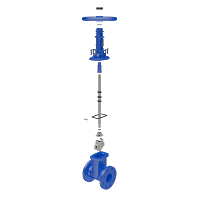 闸阀三维动画 结构拆解图 闸阀三维动画 结构拆解图