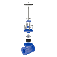 截止阀三维动画 结构拆解图 截止阀三维动画 结构拆解图