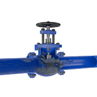 截止阀三维动画 流体关闭演示图 截止阀三维动画 流体关闭演示图