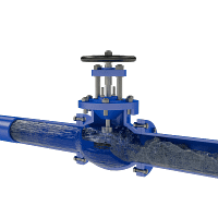 截止阀三维动画 流体开启演示图 截止阀三维动画 流体开启演示图