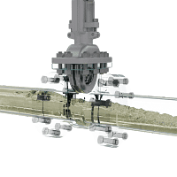 明杆闸阀三维动画 流体开启演示图 明杆闸阀三维动画 流体开启演示图