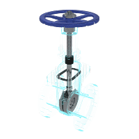 明杆闸阀三维动画 多视角展示图 明杆闸阀三维动画 多视角展示图