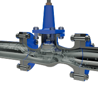 不锈钢明杆截止阀流体开启图 不锈钢明杆截止阀流体开启图