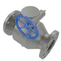 涡轮固定式球阀三维动画 多视角展示图 涡轮固定式球阀三维动画 多视角展示图