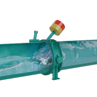 重锤蝶阀三维动画 流体打开状态图 重锤蝶阀三维动画 流体打开状态图