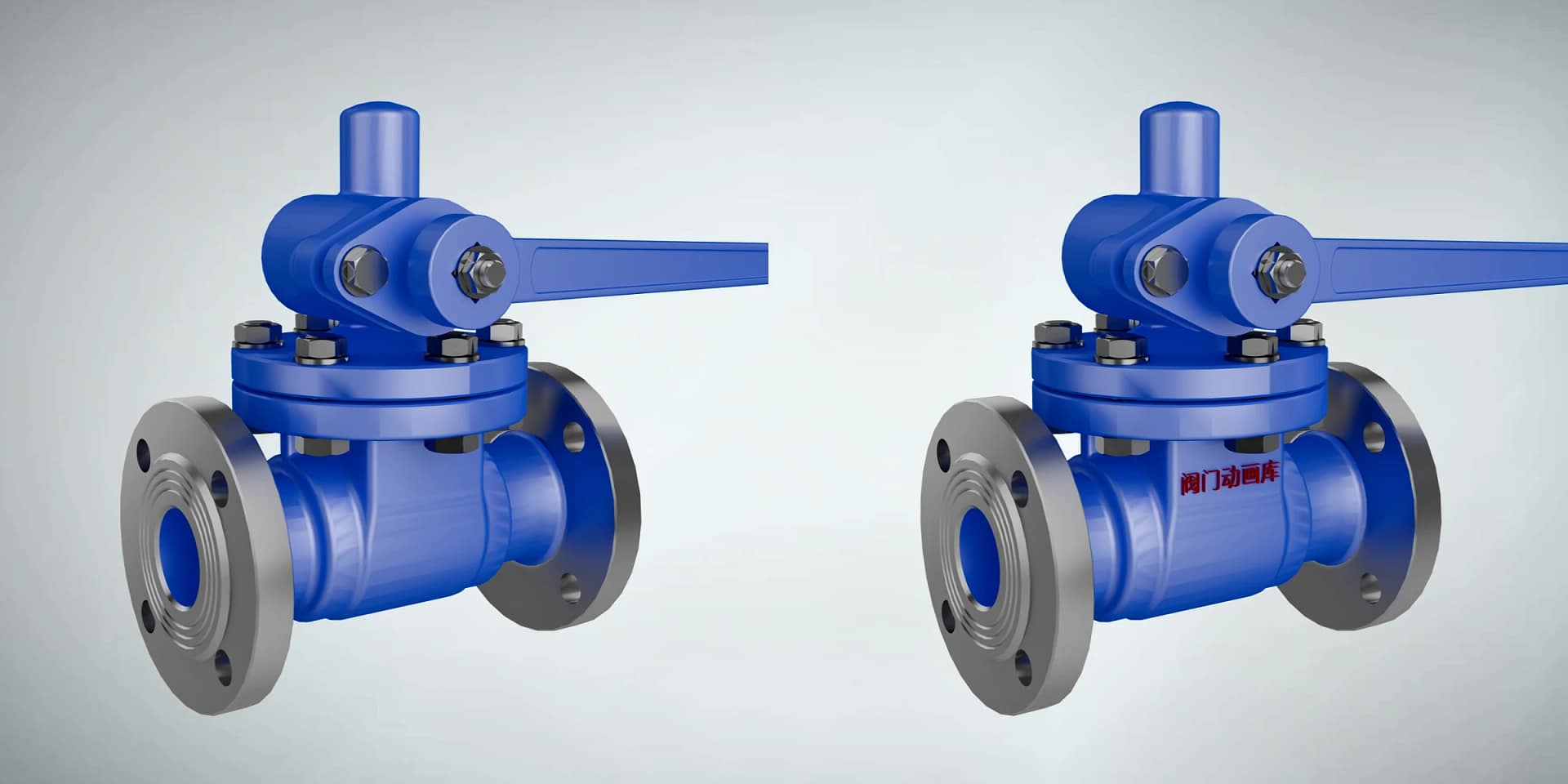 排污阀工作原理三维动画 3 排污阀三维动画 内部结构品牌定制对比图