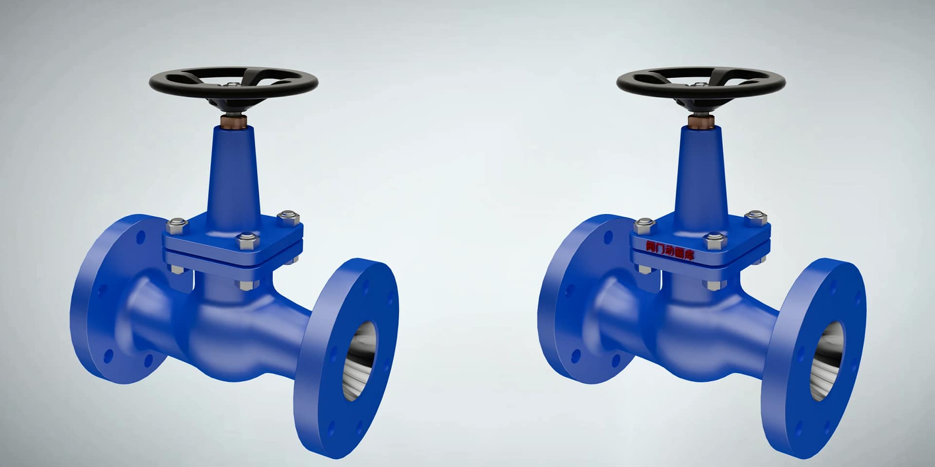 截止阀工作原理三维动画 3 不锈钢明杆截止阀品牌定制对比图