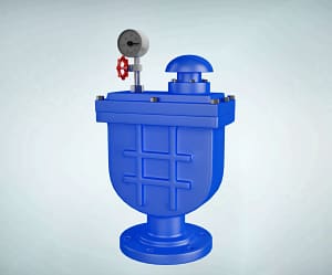 排气阀三维动画 带内部结构整体外观图 排气阀三维动画 带内部结构整体外观图