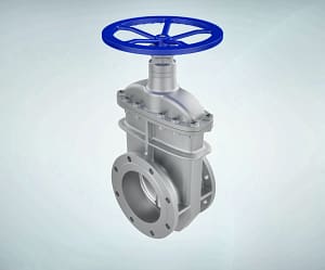 inside-screw-non-rising-stem-gate-valve-3d-animation-overall-appearance 暗杆闸阀|整体展示短视频素材