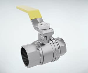 stainless-steel-manual-ball-valve-3d-animation-overall-appearance 两片式球阀|整体展示短视频素材