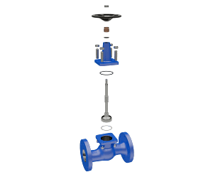 stainless-steel-osy-globe-valve-3d-animation-exploded-view 截止阀|组装演示短视频素材