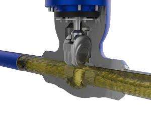 manual-forged-steel-gate-valve-3d-animation-multi-angle 手动闸阀|流体模拟短视频素材