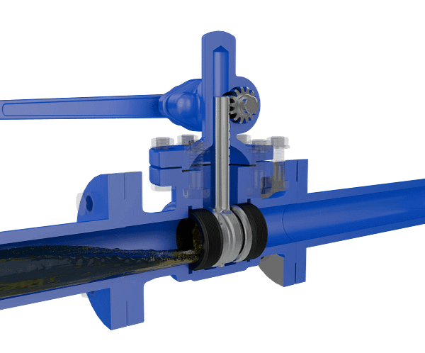 排污阀三维动画 内部密封防泄漏特写图 排污阀三维动画 内部密封防泄漏特写图