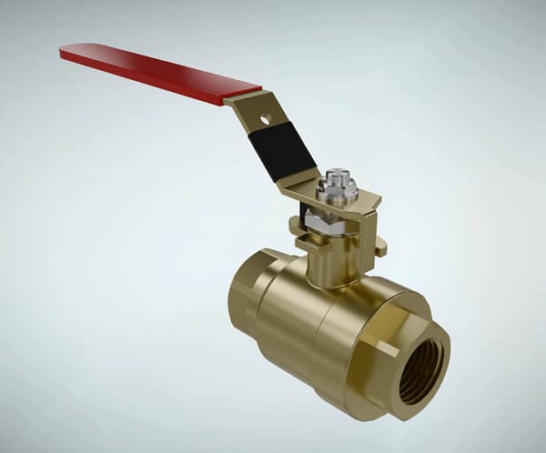 黄铜球阀三维动画 专业级素材整体外观图 黄铜球阀三维动画 专业级素材整体外观图