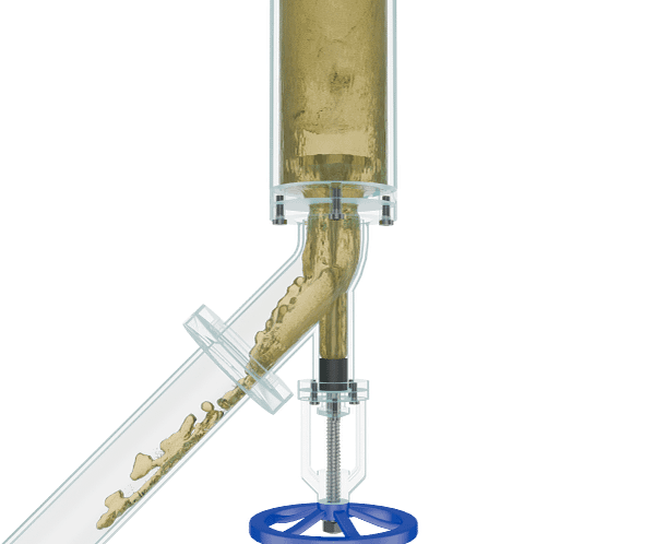 放料阀三维动画 内部流体放料特写图 放料阀三维动画 内部流体放料特写图