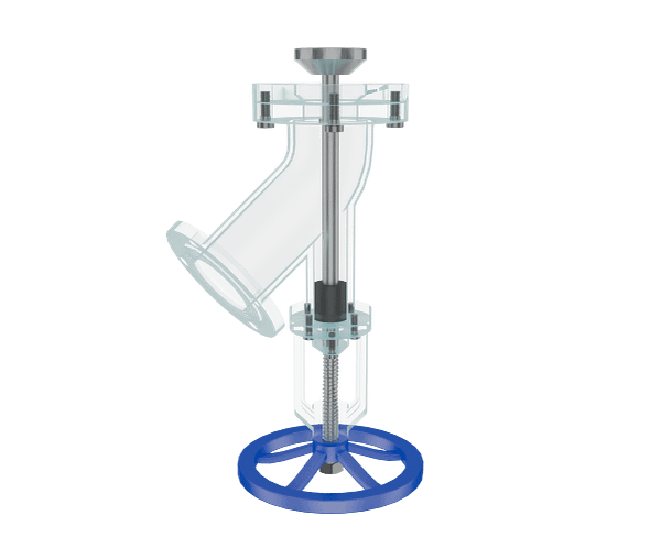 放料阀三维动画 内部多视角特写图 放料阀三维动画 内部多视角特写图