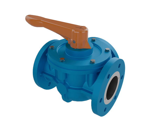 法兰连接手动三通球阀三维动画 多视角展示图 法兰连接手动三通球阀三维动画 多视角展示图