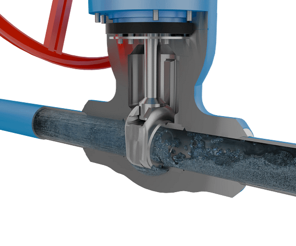 锻钢闸阀三维动画 流体开启演示图 锻钢闸阀三维动画 流体开启演示图