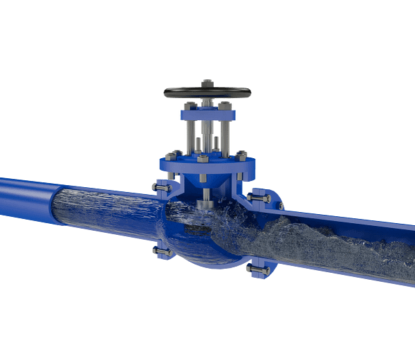 截止阀三维动画 流体开启演示图 截止阀三维动画 流体开启演示图