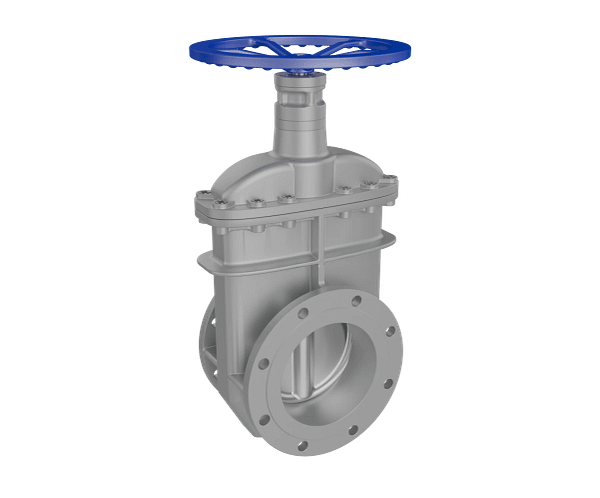 暗杆闸阀三维动画 多视角展示图 inside-screw-non-rising-stem-gate-valve-3d-animation-multi-angle