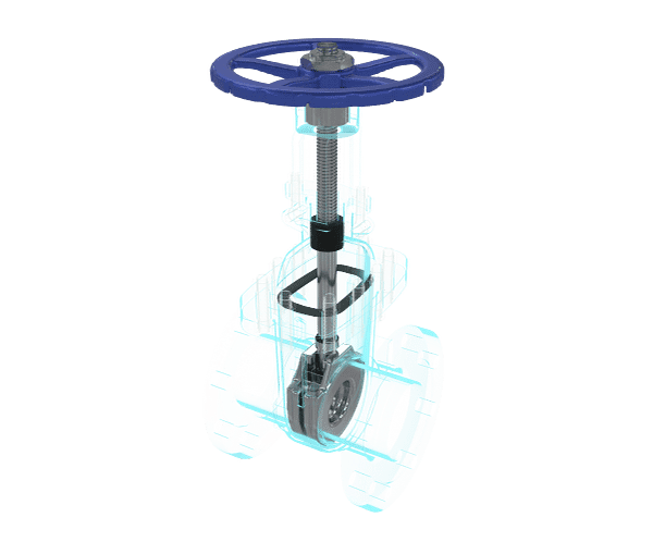 明杆闸阀三维动画 多视角展示图 明杆闸阀三维动画 多视角展示图