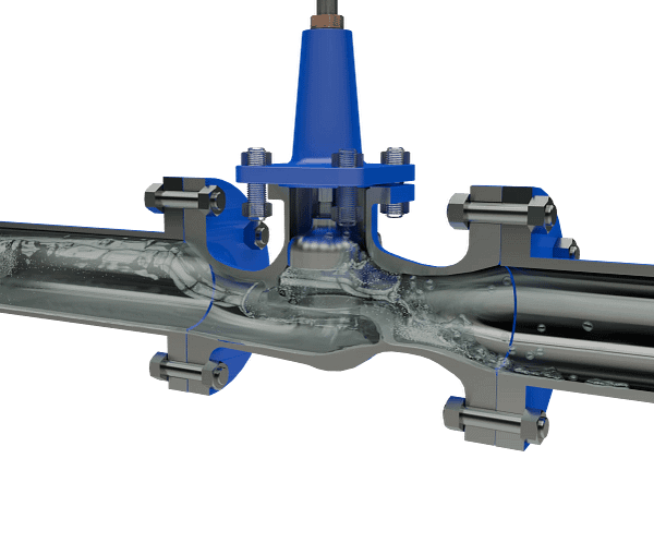 不锈钢明杆截止阀流体开启图 不锈钢明杆截止阀流体开启图