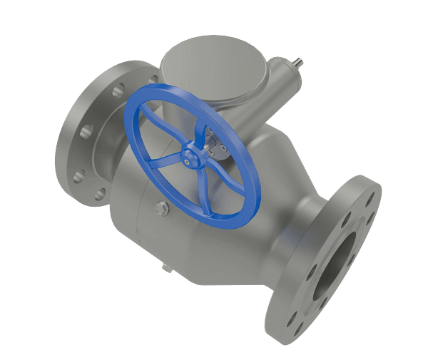 涡轮固定式球阀三维动画 多视角展示图 涡轮固定式球阀三维动画 多视角展示图