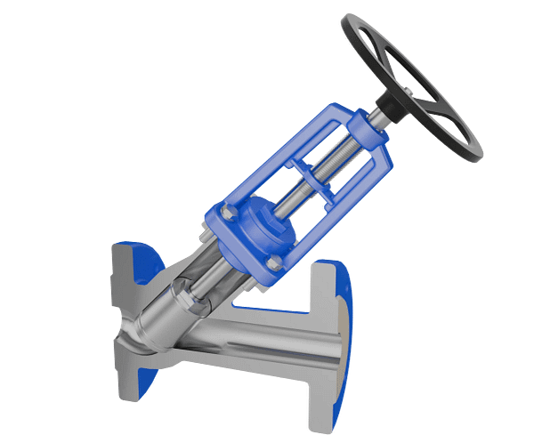 Y 型截止阀三维动画 内部多视角特写图 Y 型截止阀三维动画 内部多视角特写图