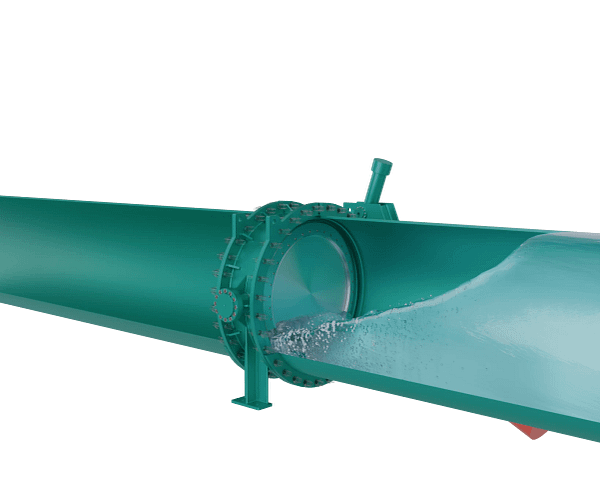 重锤蝶阀三维动画 流体关闭状态图 重锤蝶阀三维动画 流体关闭状态图