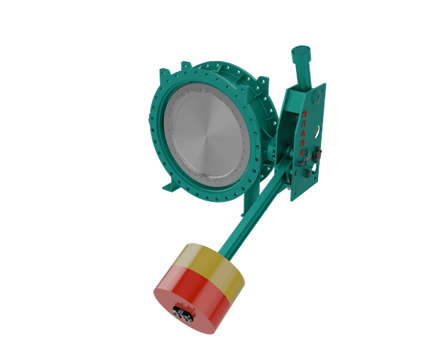 重锤蝶阀三维动画 带 logo 图 重锤蝶阀三维动画 带 logo 图