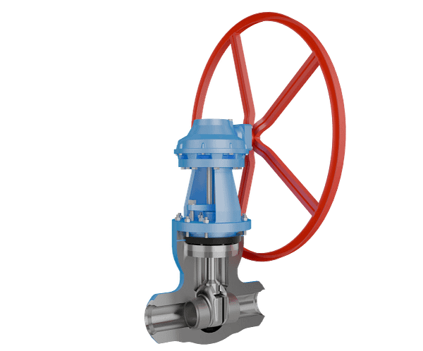 forged-steel-gate-valve-3d-animation-exploded-view 锻钢手动闸阀|组装演示短视频素材