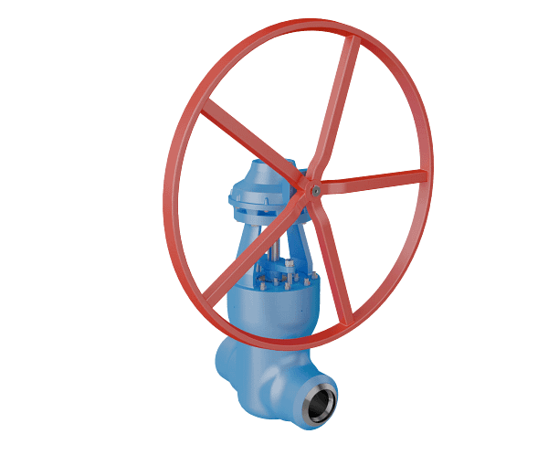 forged-steel-gate-valve-3d-animation-multi-angle 锻钢手动闸阀|整体展示短视频素材
